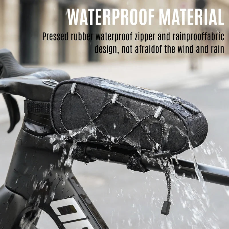 Ultralight Waterproof Bike Top Tube Bag | Bicycle Frame Bag Bicycle Frame Bag Nixie