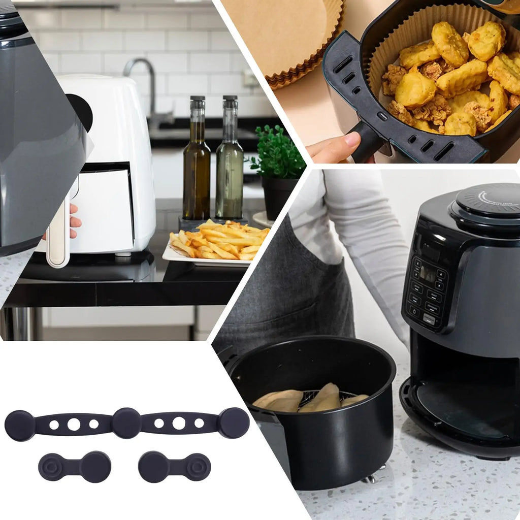 Air Fryer Silicone Magnet Buckle – Parchment Liner Holder Air Fryer Accessory Nixie