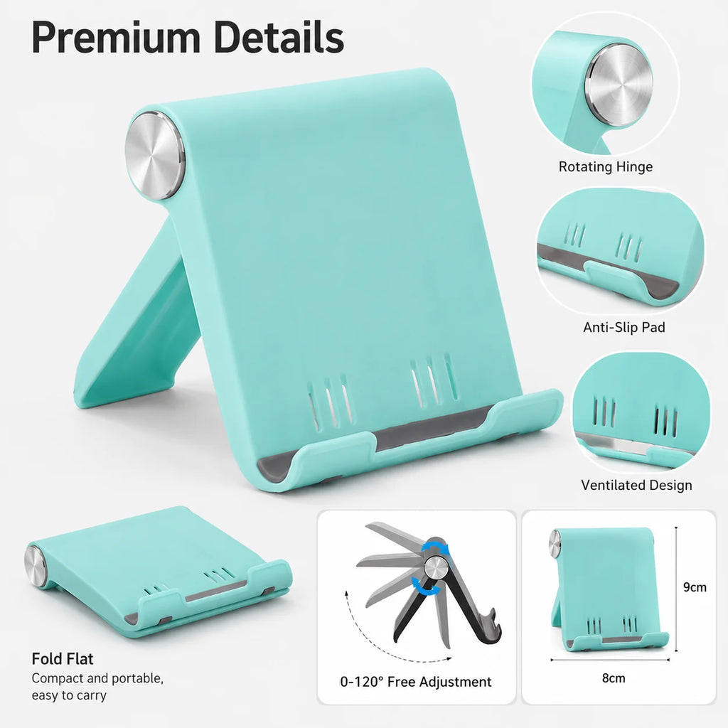 Adjustable Foldable Phone & Tablet Stand – Anti-Slip Holder Phone & Tablet Stand Nixie