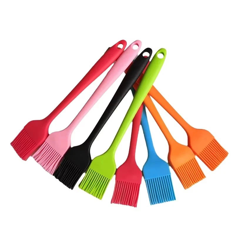 Silicone Basting Brush – Heat Resistant BBQ & Pastry Oil Brush Silicone Basting Brush Nixie