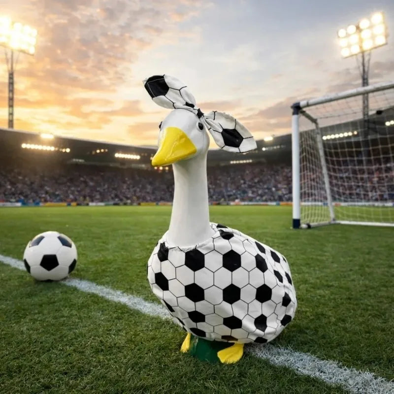 Football Theme Porch Goose Costume – Lawn Garden Outfit Garden Goose Costume Nixie