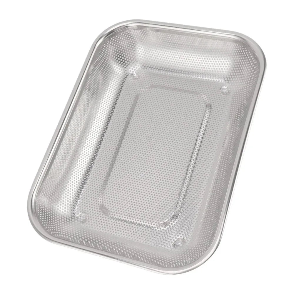 Stainless Steel Rectangular Strainer Basket | Fine Mesh Colander Mesh Colander Strainer Nixie