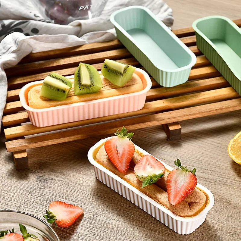 3-Pack Silicone Bread Molds – Non-Stick Oven & Air Fryer Trays Silicone Baking Molds Nixie
