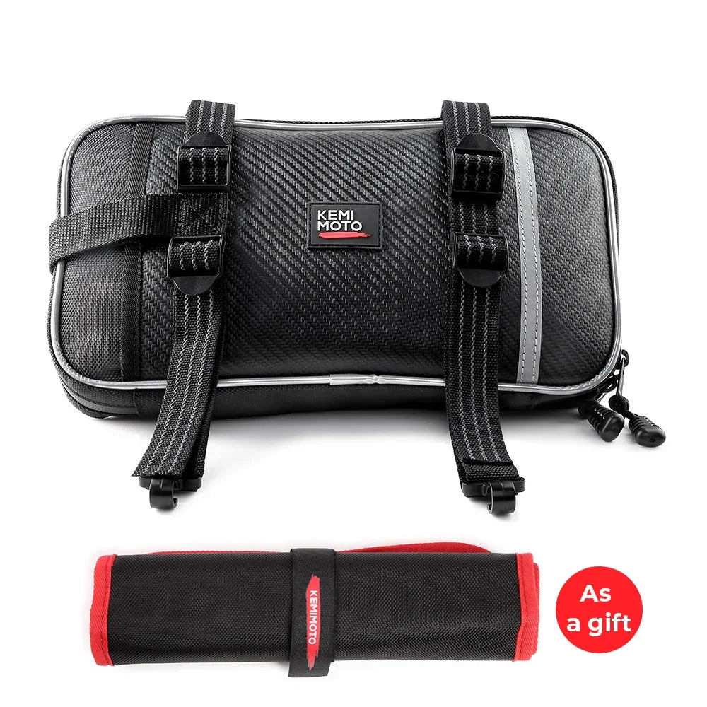 Dirt Bike Front Fender Bag – Waterproof Enduro Tool Roll Bag Motorcycle Fender Bag Nixie