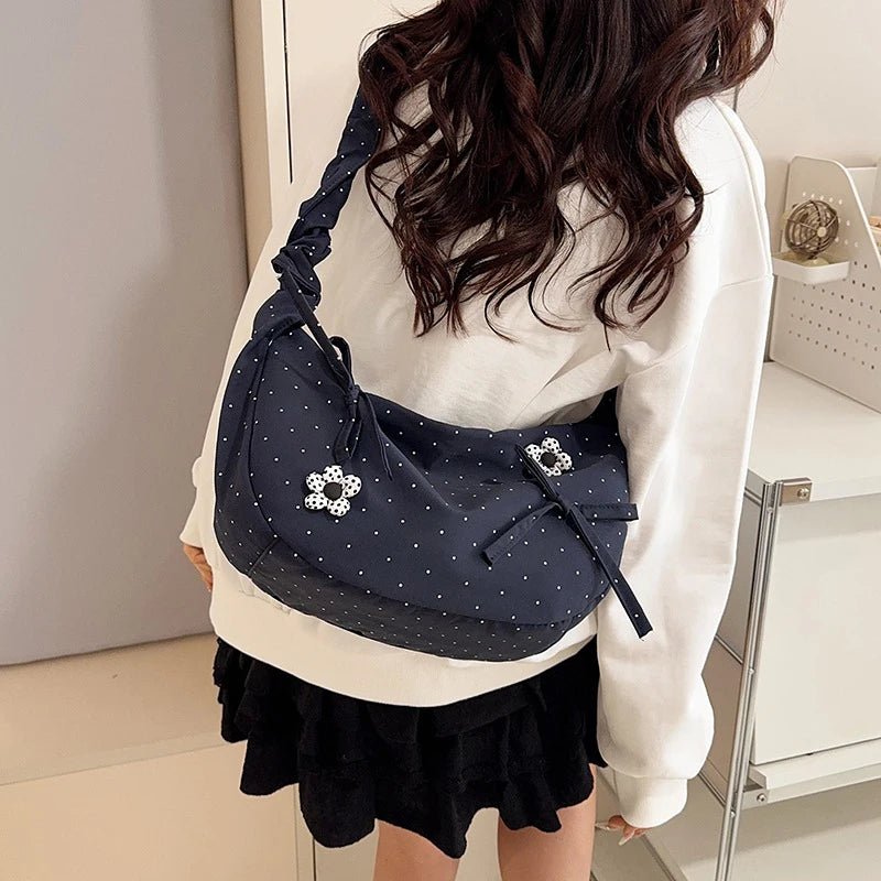 Women's Large Capacity Nylon Crossbody Tote Handbag | Nixie Women's Tote Handbag Nixie