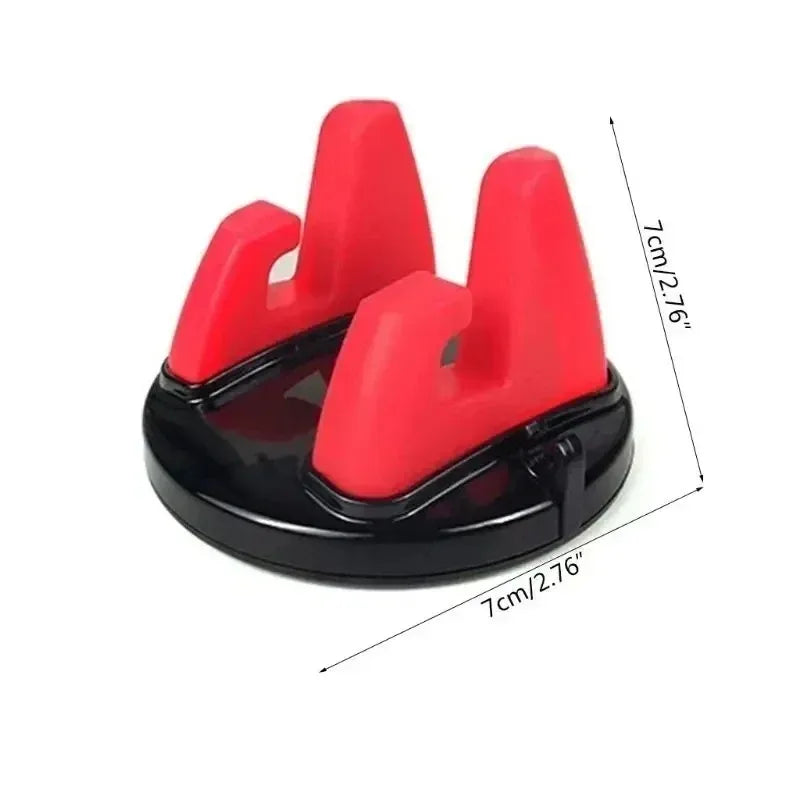 Silicone Car Dashboard Phone Holder 360° Rotatable Anti-Slip Mount