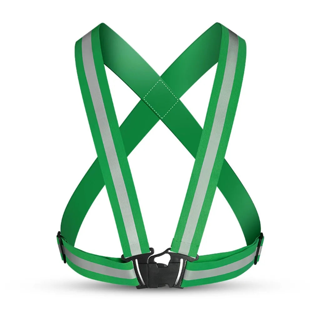 High Visibility Reflective Safety Straps – Cycling & Work