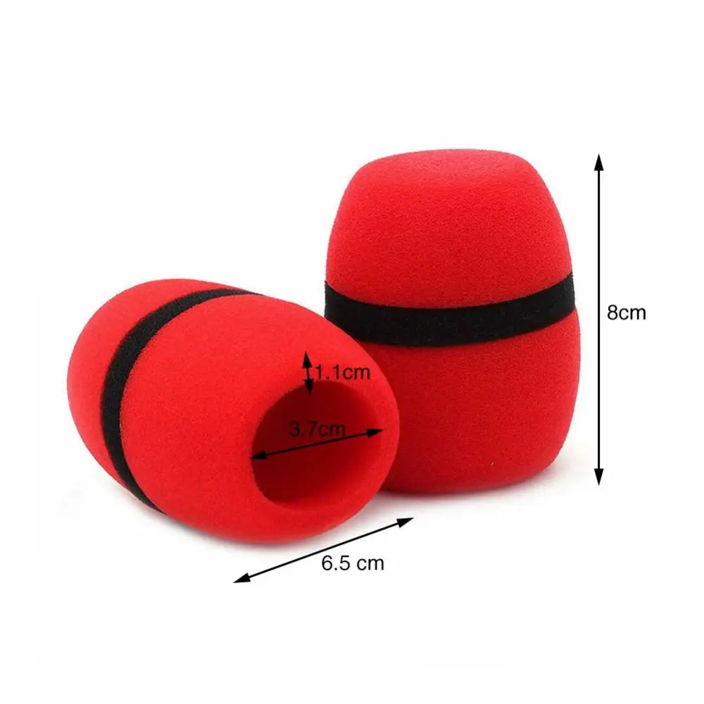 Washable Foam Microphone Cover – Reusable Mic Windscreen Cap