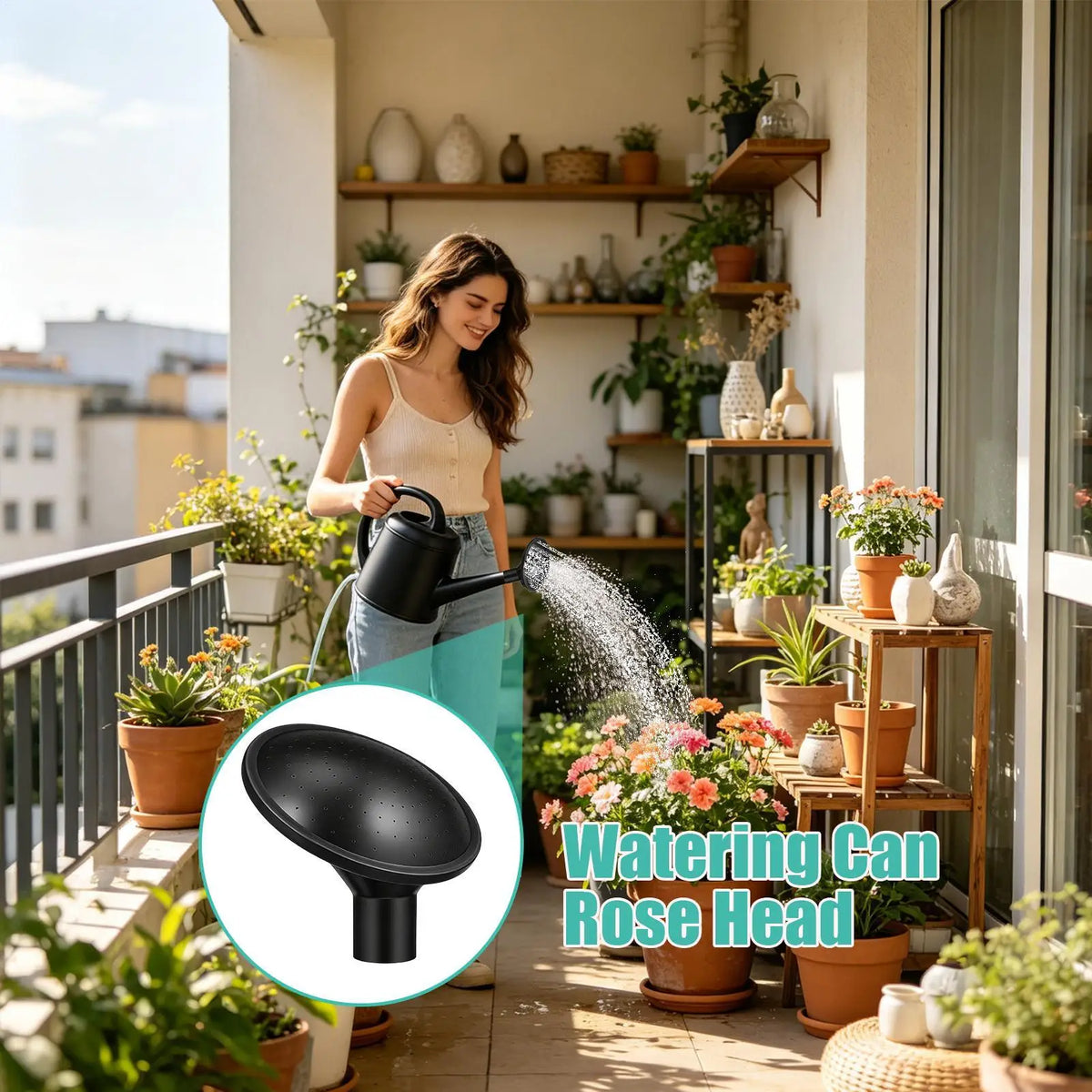 Watering Can Rose Head Replacement Sprinkler Nozzle – Universal