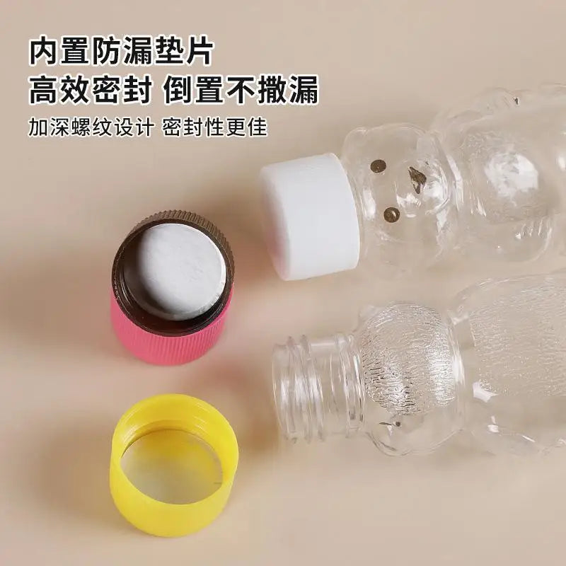 Mini Bear Squeeze Sauce Bottles – Portable Condiment Containers