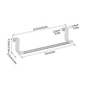Over Door Towel Rack Stainless Steel | Bathroom & Kitchen Over Door Towel Rack Nixie Silver 23cm