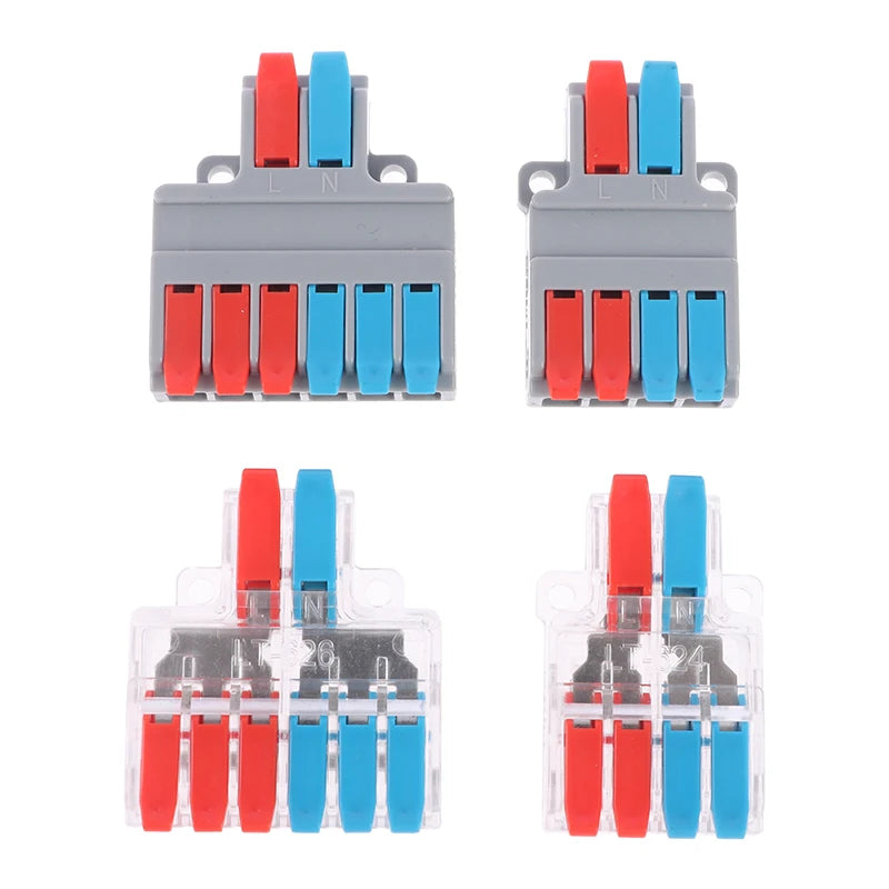 Quick Splitter 2-In 4/6-Out Wire Connector – Universal Cable Wire Connector Splitter Nixie