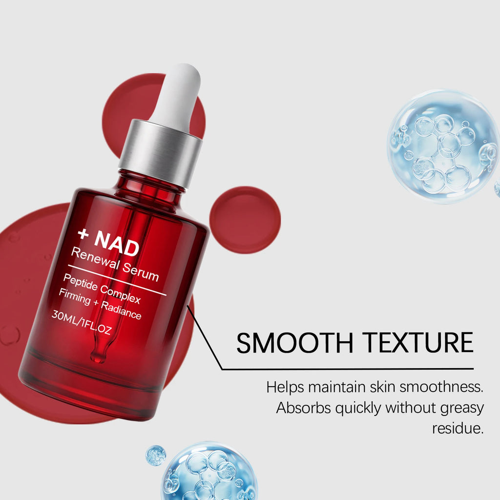 VIARELINE NAD+ Renewal Serum – Firming Brightening Facial Essence Facial Serum Nixie