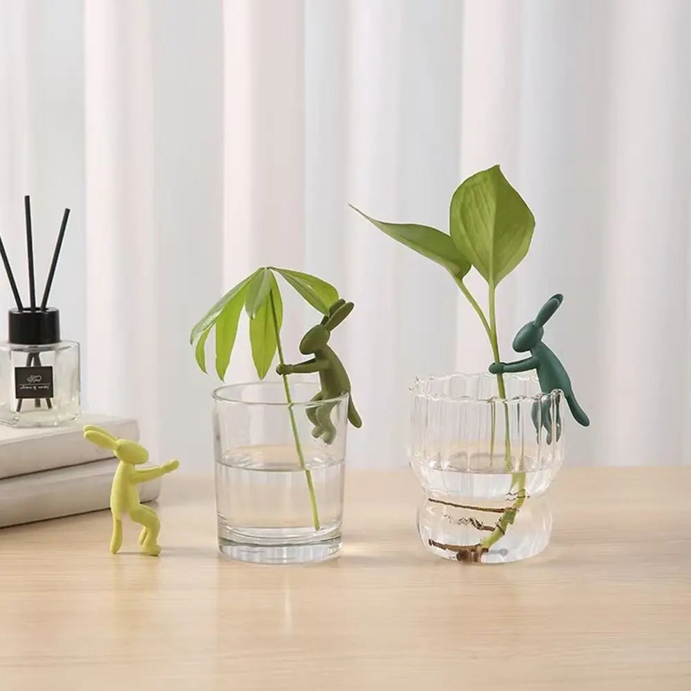 Silicone Plant Propagation Buddy – Rabbit, Monkey & Elephant