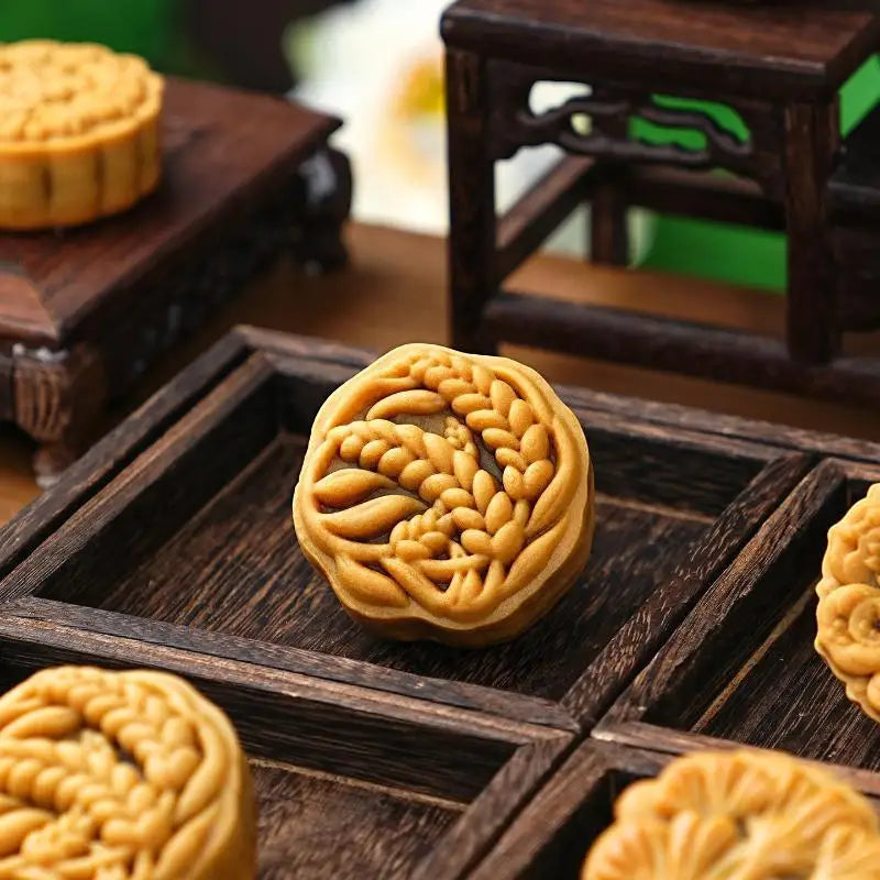 DIY Mooncake Mold Set – Hand Press Pastry Mould | BPA-Free Pastry Baking Mold Nixie