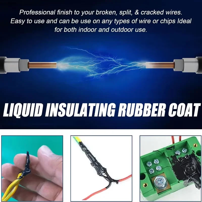 Liquid Electrical Tape 100/260ml – Waterproof Wire Insulation