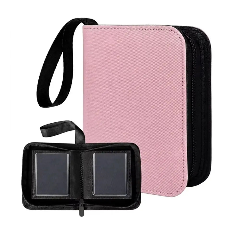 40-Pocket Mini Trading Card Binder – Diamond Leather Album Trading Card Album Nixie
