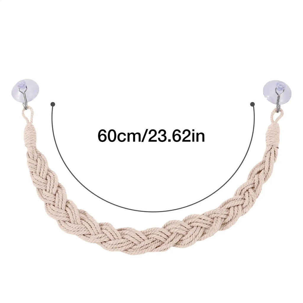 Hermit Crab Jute Rope Ladder – Reptile Tank Climbing Toy