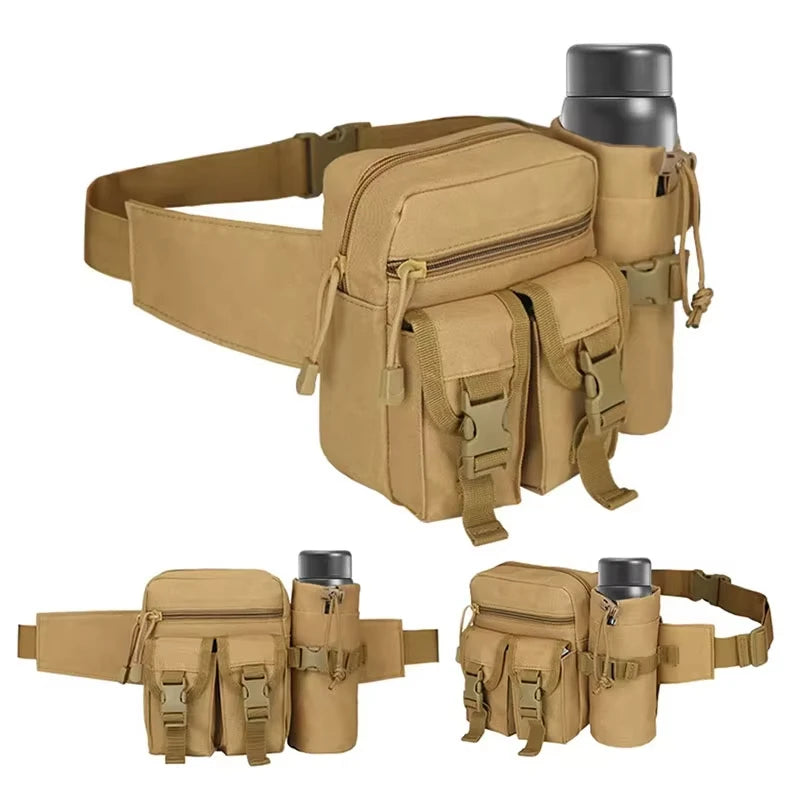 Tactical Waterproof Waist Pack – Nylon Hiking Belt Bag Tactical Waist Pack Nixie