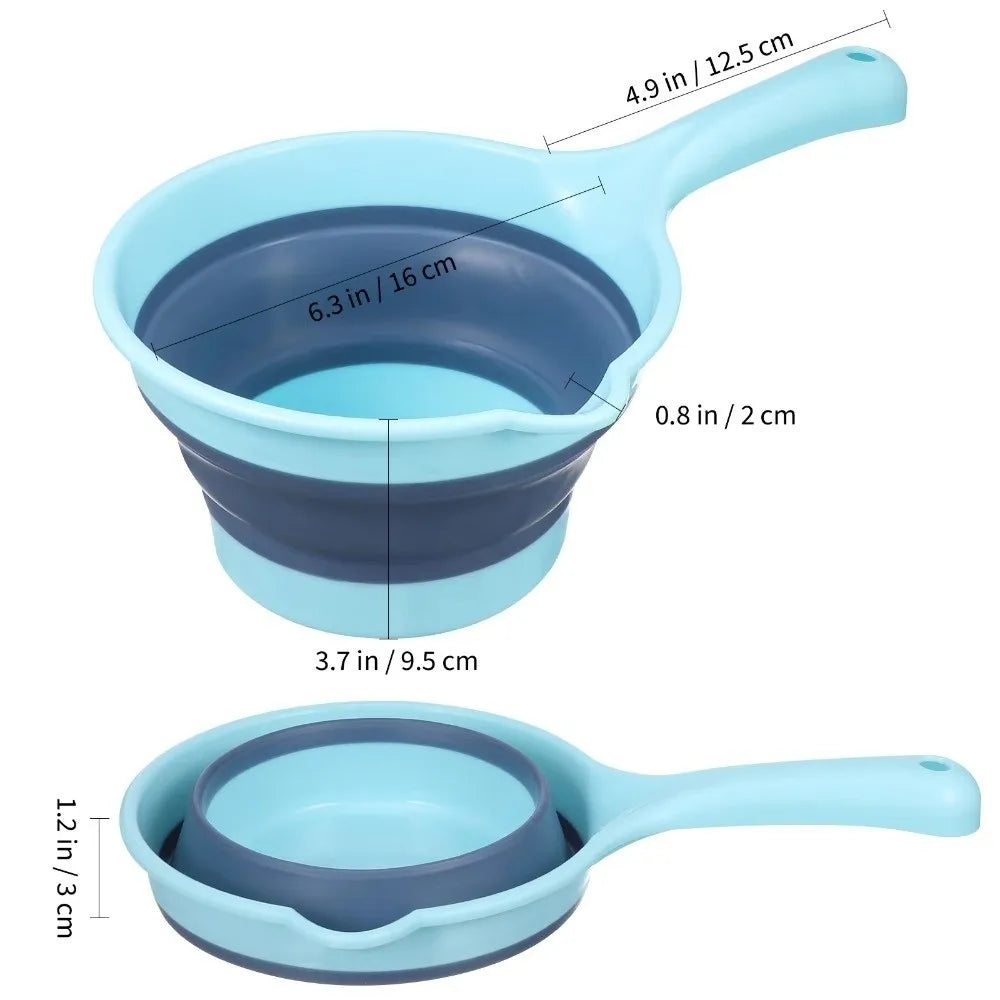 Foldable Water Scoop Large Capacity Multi-Purpose Kitchen Ladle