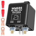 4-Pin 12V 120A Continuous Duty High Current Relay Switch