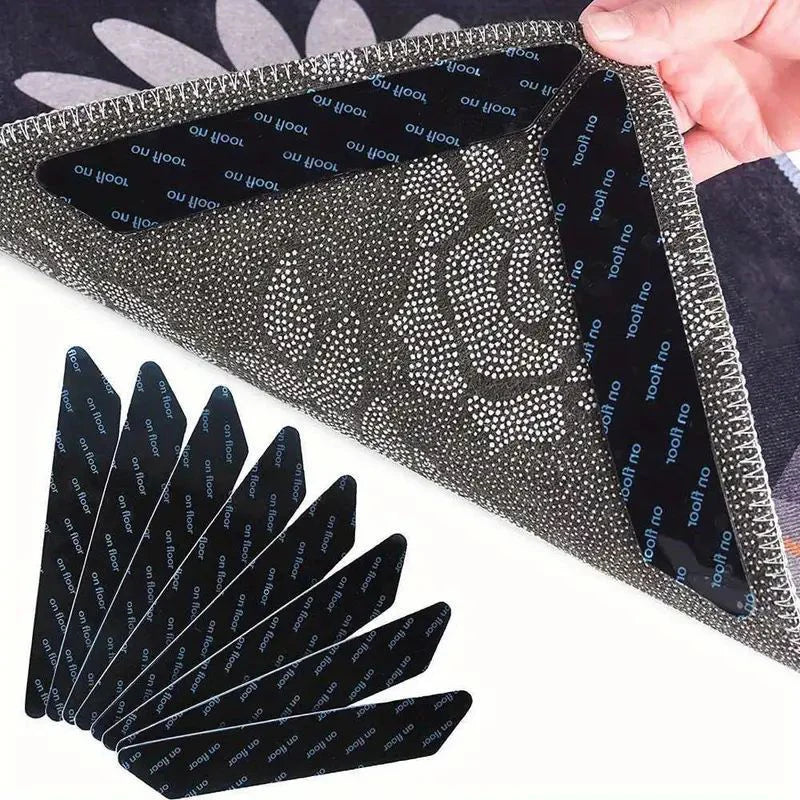 Reusable Anti-Slip Carpet Gripper Tape | Rug Corner Clips Rug Gripper Tape Nixie