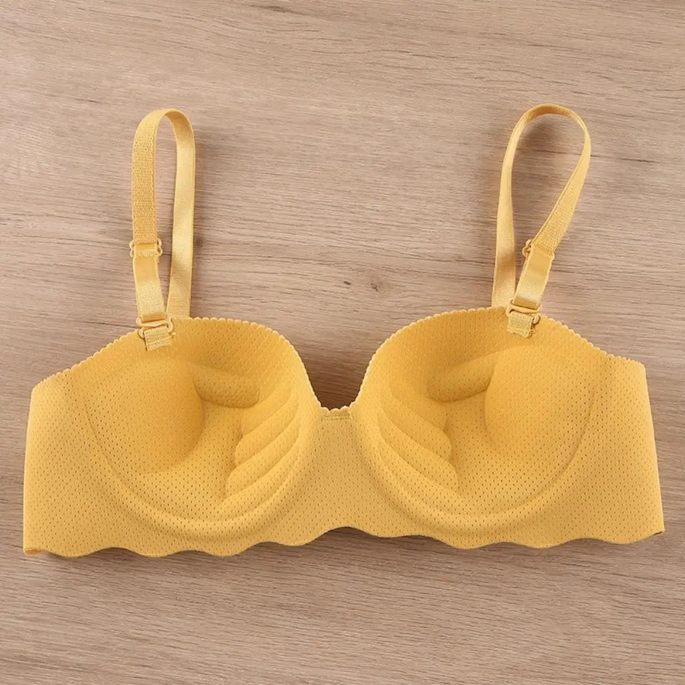 Seamless Wireless Push-Up Bra – Candy Colors & Adjustable Fit Wireless Push-Up Bra Nixie