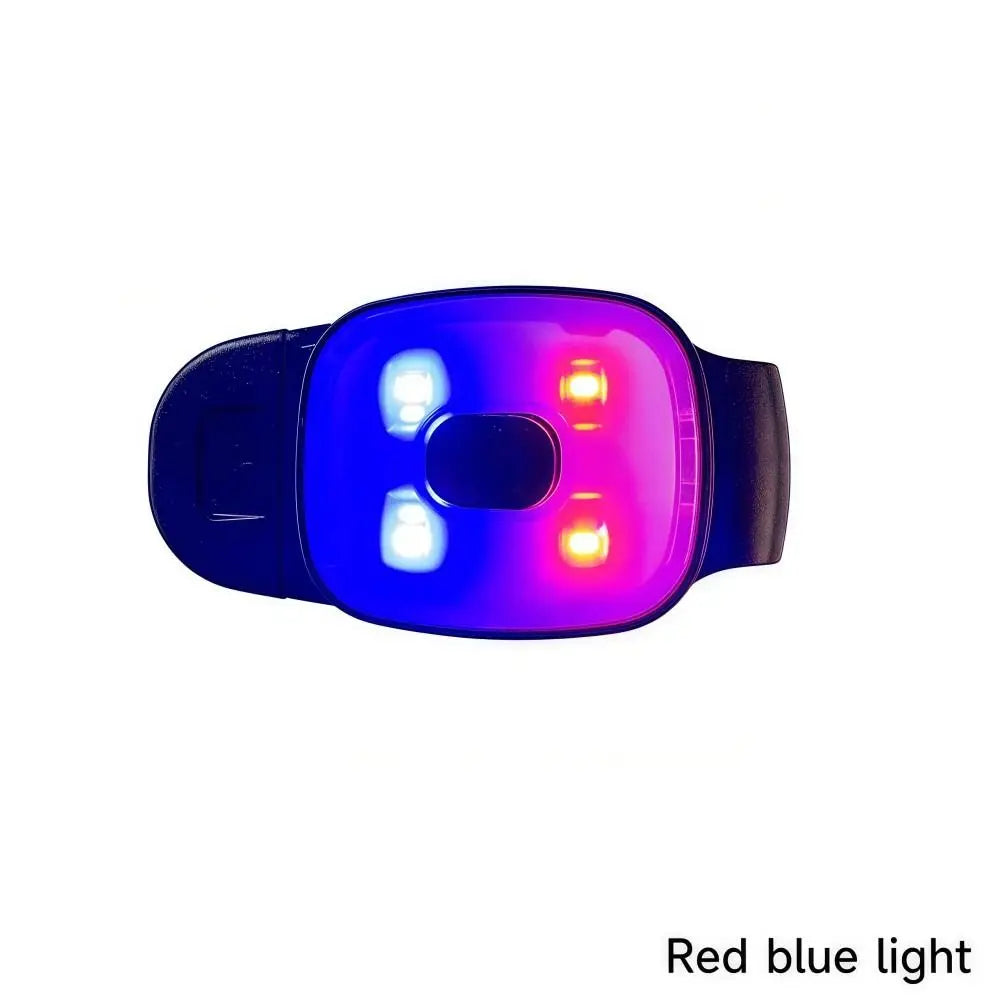 Rechargeable Clip-On LED Running Light | 3-Mode Flashlight