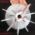 Adjustable Plastic Motor Cooling Fan Blade for Hydraulic Motors Motor Fan Blade Nixie A8