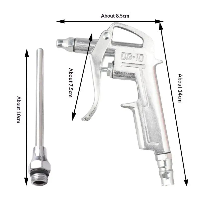 DG-10 Pneumatic Air Blow Gun with Extended Nozzle | Dust Blower Pneumatic Blow Gun Nixie