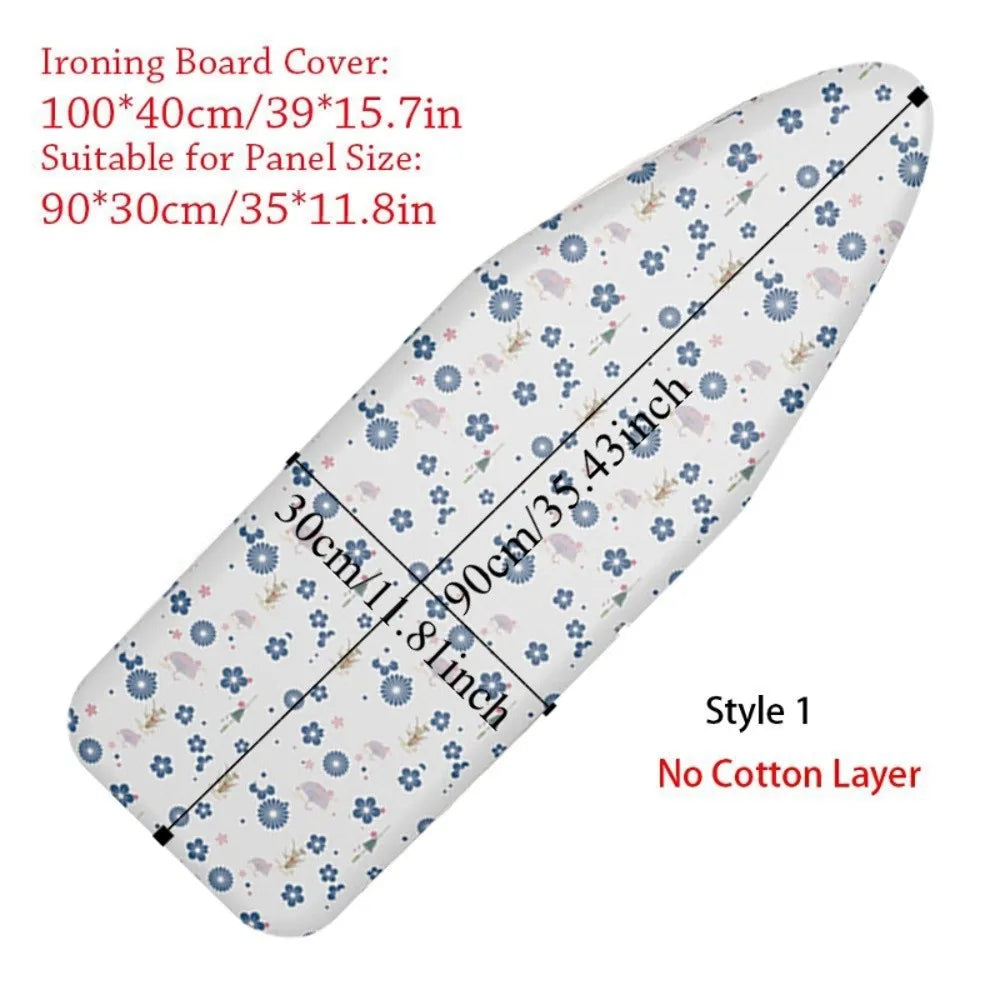 Thickened Heat-Resistant Ironing Board Cover – Padded