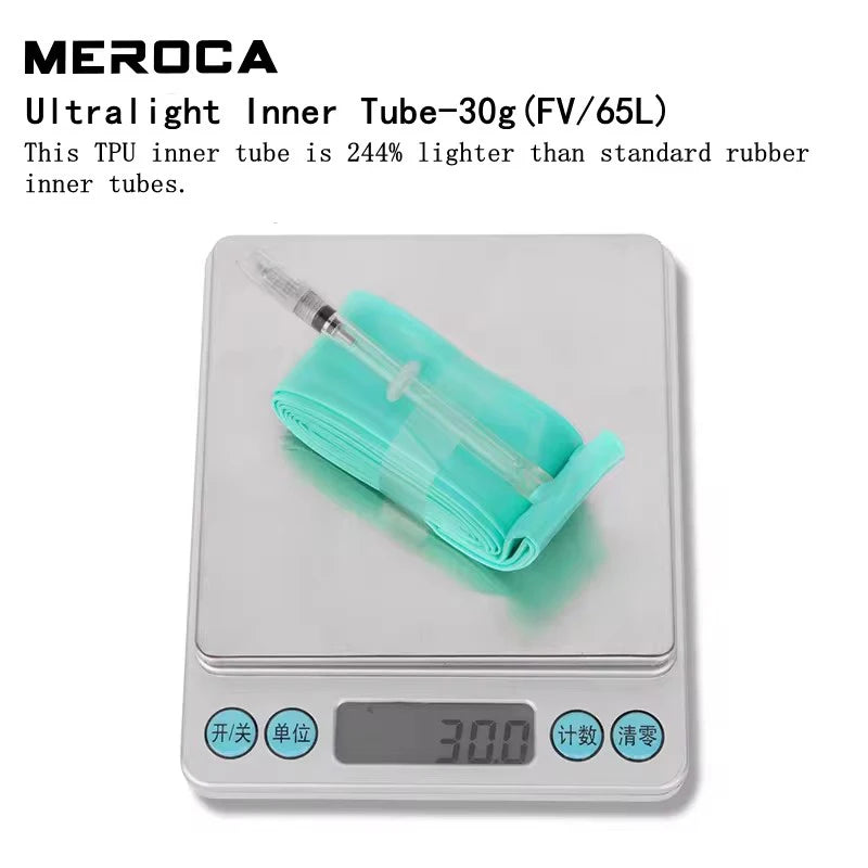 MEROCA 700C TPU Ultralight Road Bike Inner Tube – Presta Valve Bike Inner Tube Nixie