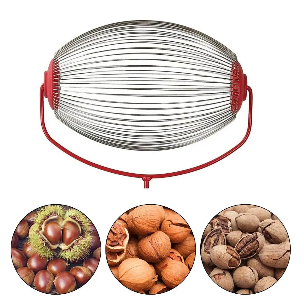 Telescoping Nut Harvester & Ball Collector – Adjustable Pole Nut Harvester Tool Nixie
