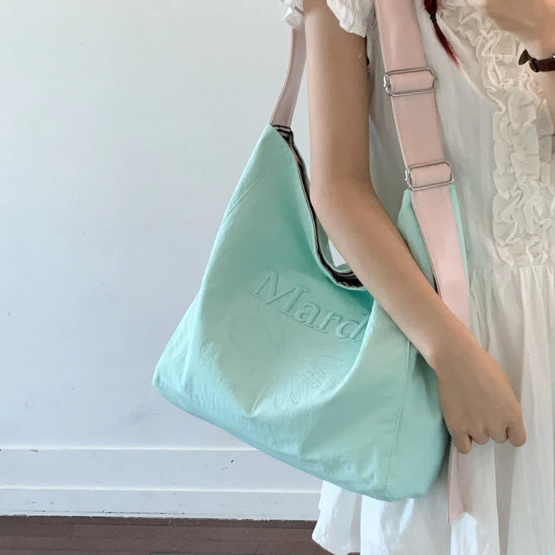 Korean Embroidered Crossbody Bag – Guava Shoulder Handbag Crossbody Handbag Nixie