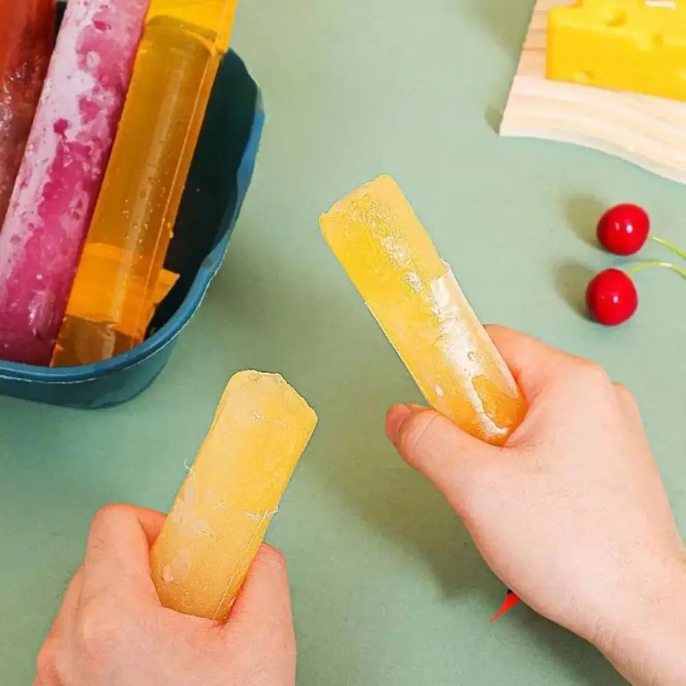 50/100Pcs Disposable Popsicle Bags Food Grade PE Ice Pop Mold Ice Pop Mold Bags Nixie