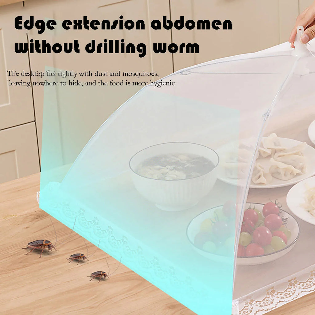 Foldable Pop-Up Food Mesh Cover – Fly & Insect Proof Food Mesh Cover Nixie