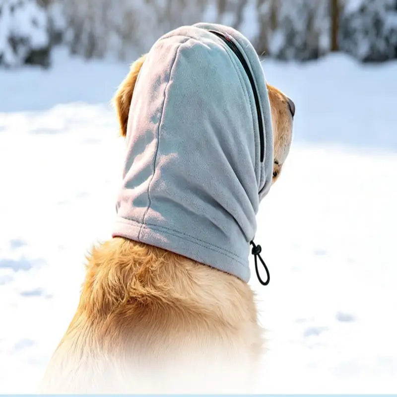 Dog Calming Ear Cover – 2-in-1 Warm Headband & Neck Scarf Dog Calming Headband Nixie