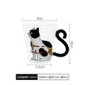 Cat Paw Heat-Resistant Glass Cup – Coffee, Tea & Milk Glass Drinkware Cup Nixie A 201-300ml