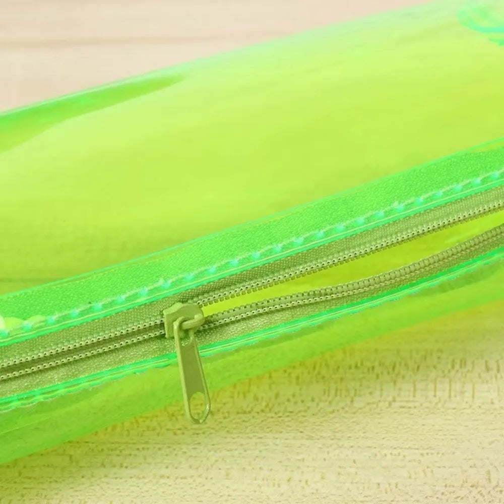 Large Capacity Pencil Case Colorful Zipper Stationery Bag Pencil Case Nixie