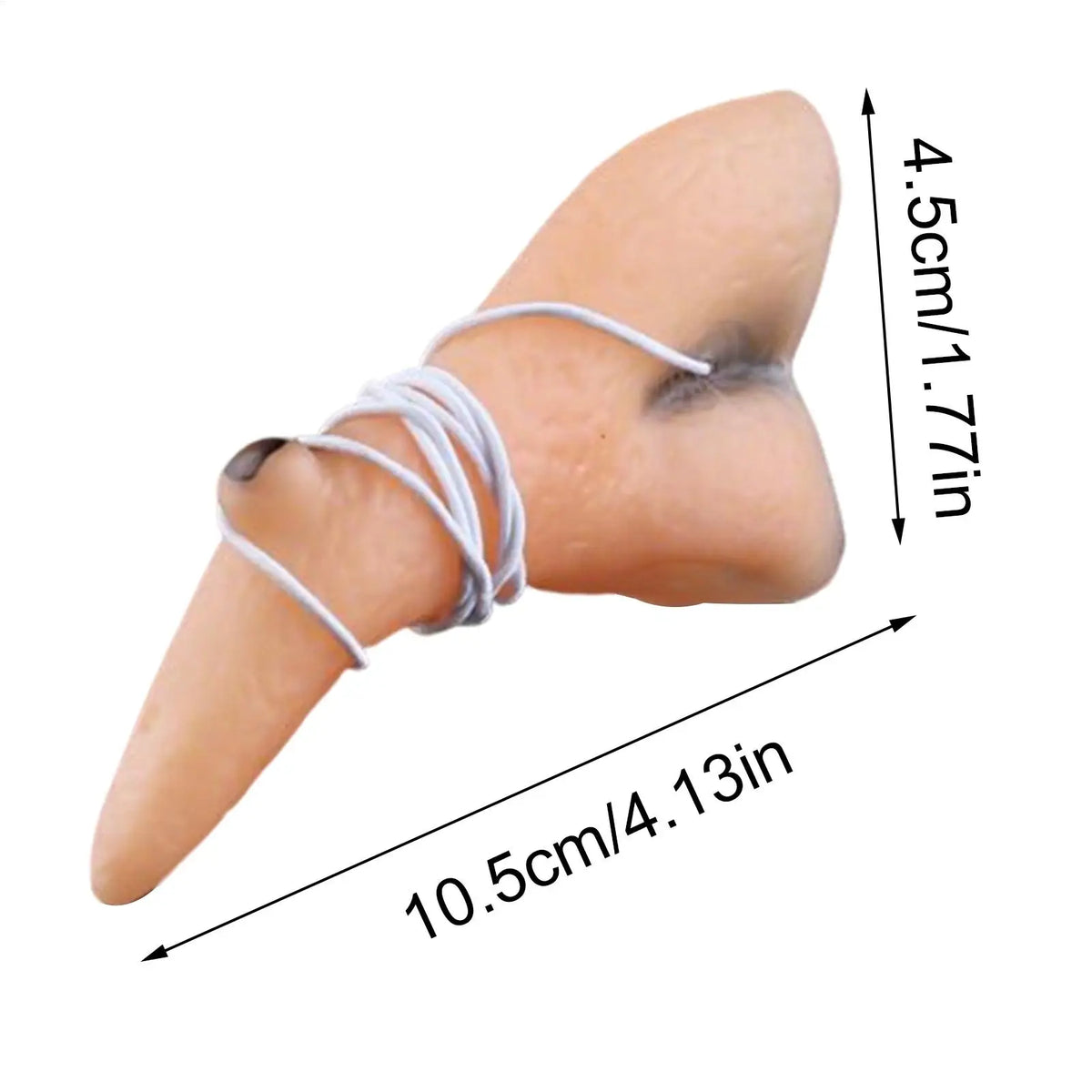 Halloween Witch Nose Prosthetic | Realistic Costume Accessory Costume Prosthetic Nixie