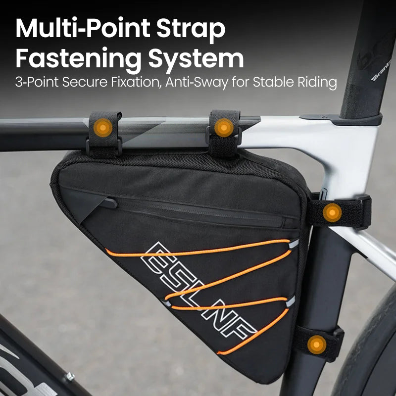 ESLNF Bicycle Triangle Frame Bag – Top Tube Cycling Pouch Bicycle Frame Bag Nixie