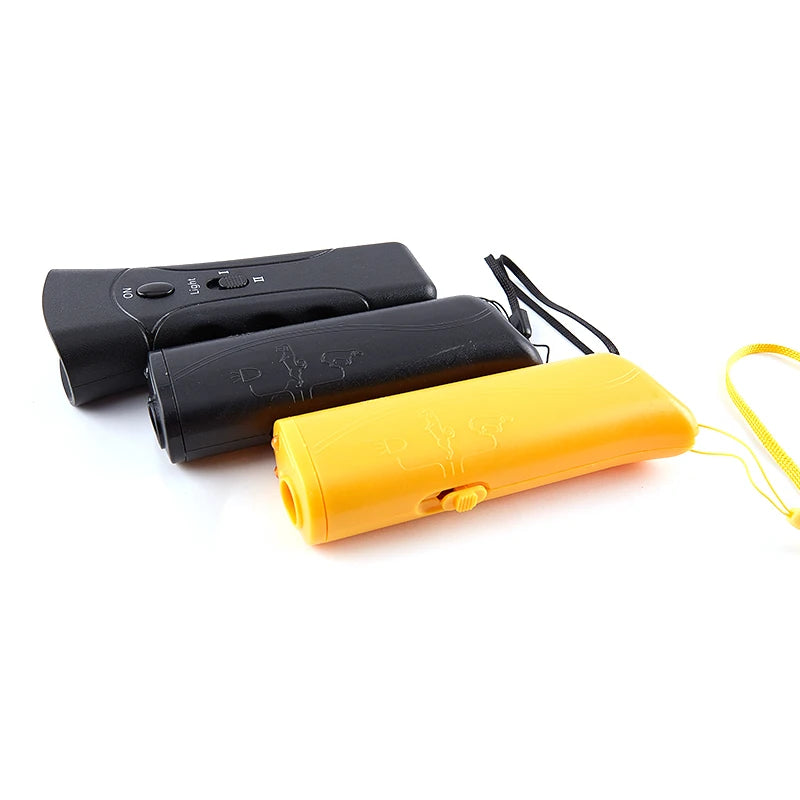 Ultrasonic Dog Bark Training Device with LED | No Battery