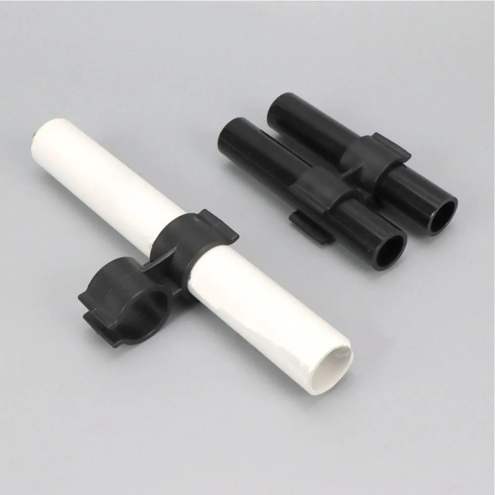6pcs PVC Pipe Clamps 20/25mm – Garden Irrigation Support Pipe Clamp Support Nixie