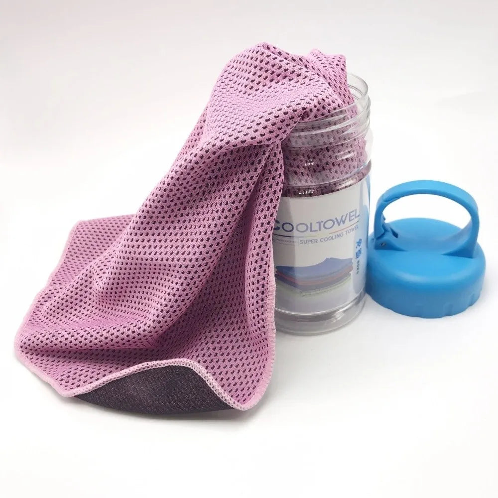 Portable Cooling Towel – Quick-Dry Microfiber Sports Towel