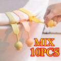 10Pcs Silicone Toilet Seat Lifter No-Touch Lid Handle Toilet Seat Lifter Nixie MIX