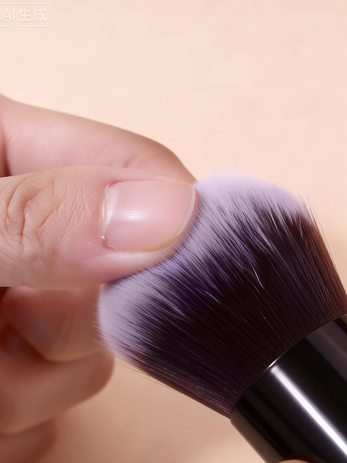 Nail Art Mushroom Dust Brush – Soft, Shed-Free & Portable Nail Dust Brush Nixie