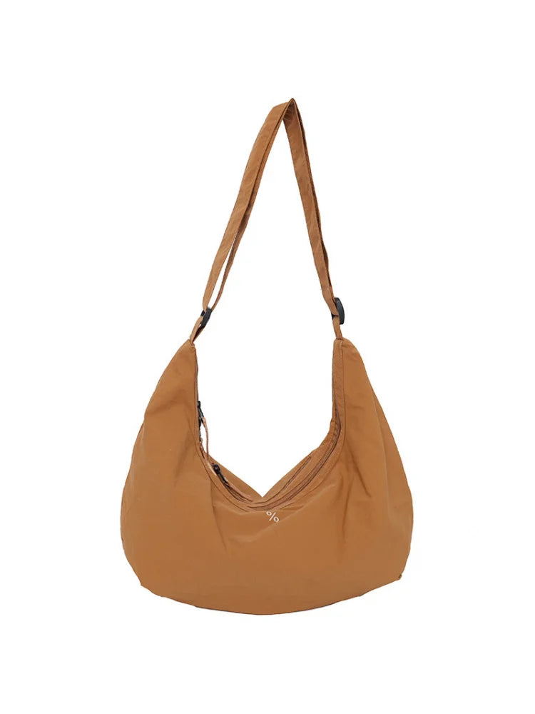 Japanese Nylon Dumpling Bag – Unisex Lightweight Crossbody Crossbody Shoulder Bag Nixie
