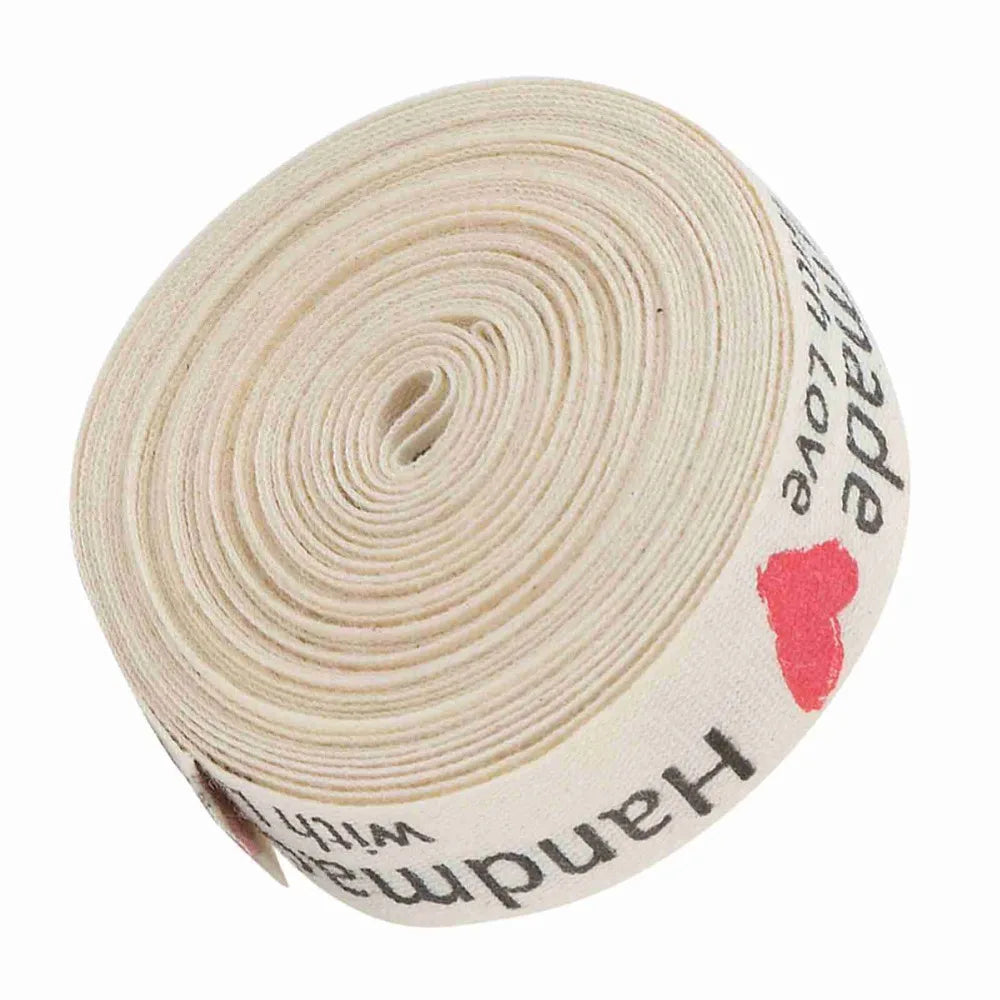 Cotton Twill Tape Ribbon 1.5cm x 5 Yards – DIY Craft & Gift Wrap
