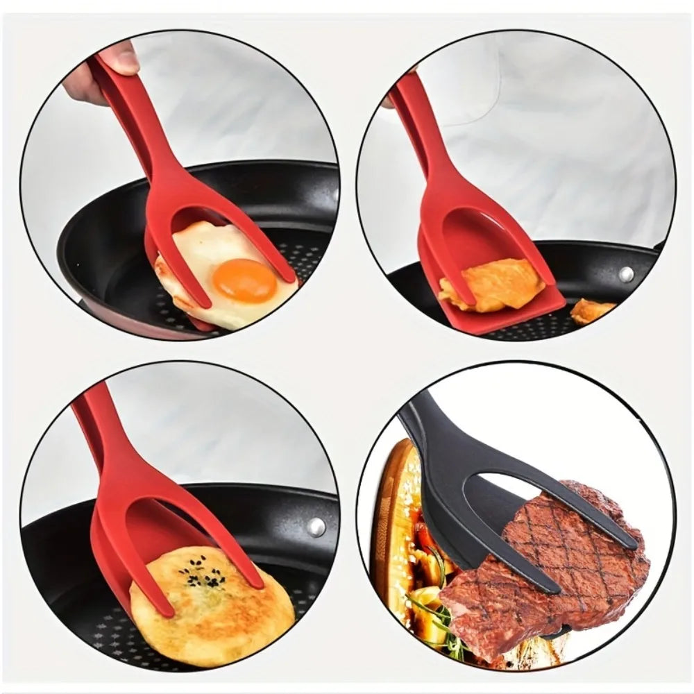 Nixie Nylon Food Tongs – Spatula, Turner & Cutter Tool