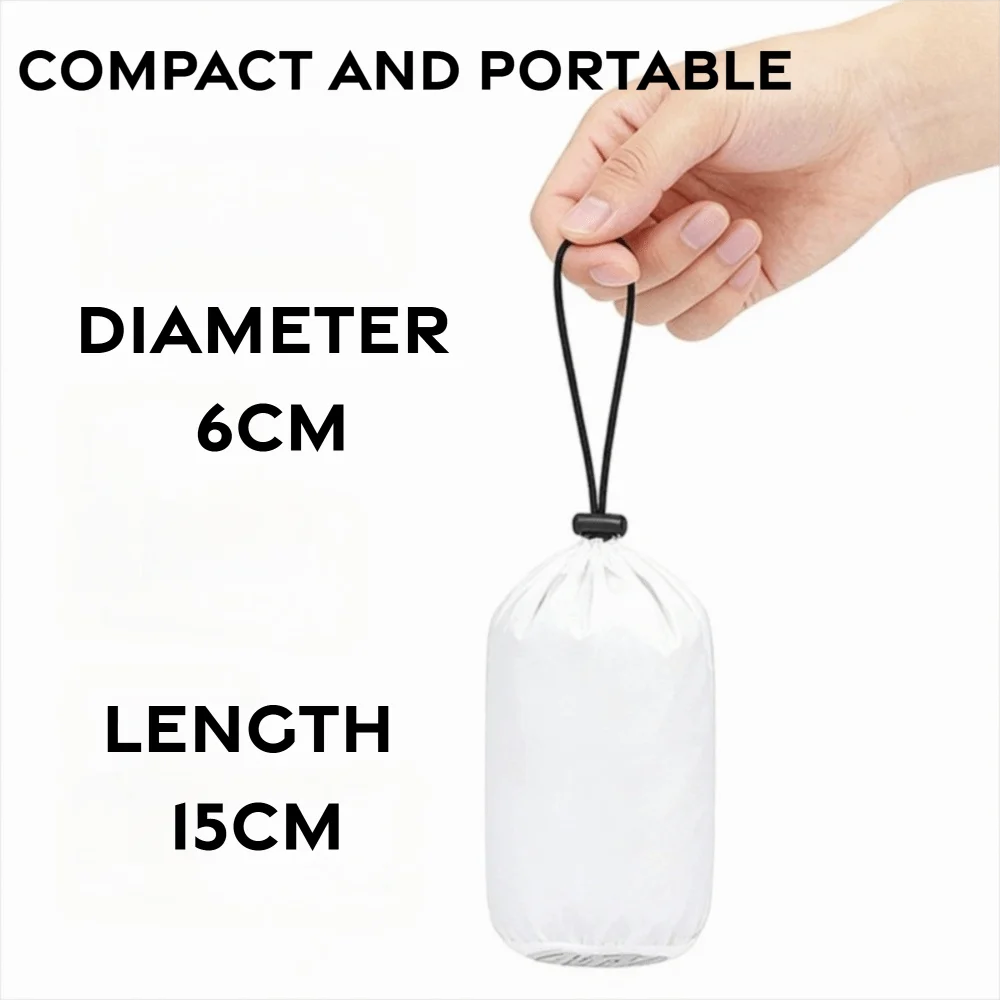 Ultralight Nylon Sleeping Bag Liner – Single Size Camping Sheet